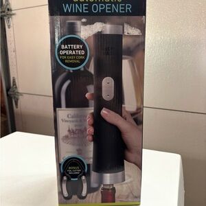 Electric Wine Opener with Foil Cutter